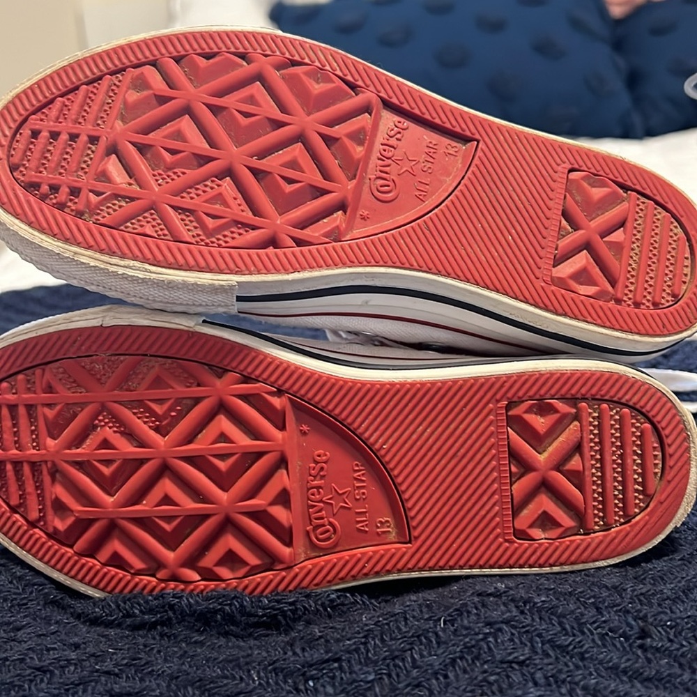 Converse Kids Shoes - Red, White, and Blue Star Design - Picture 7 of 7